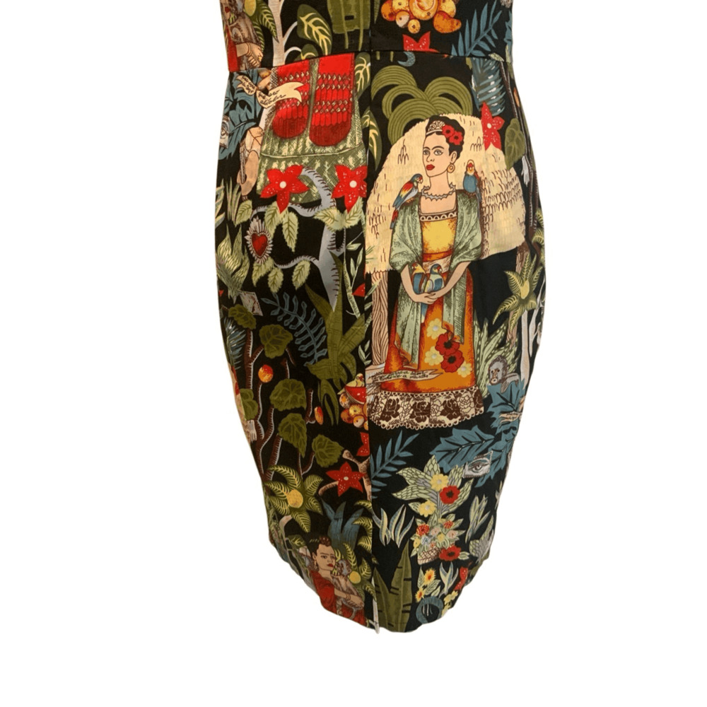 Grace Karin Floral Print Midi Dress - Multicolor - Picture 10 of 12